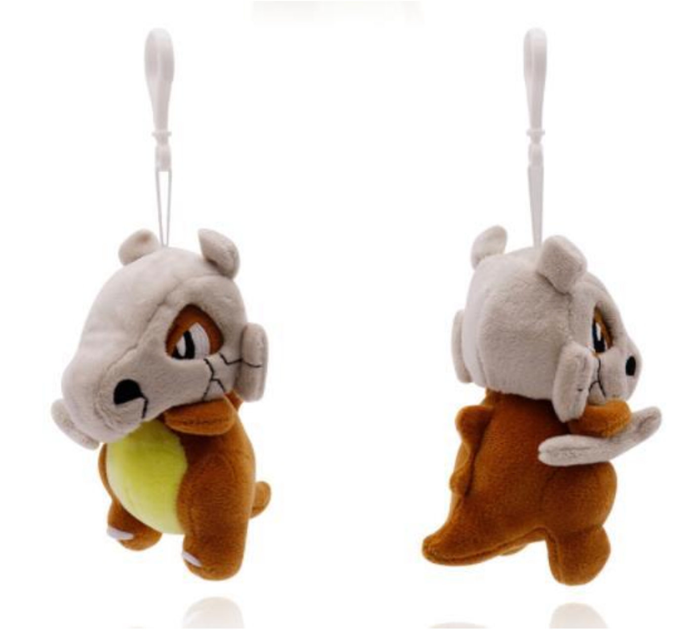 Pokemon Cubone 6" Plushie Key Chain Stuffed Animal Keyring Clip-on Backpack Hanger