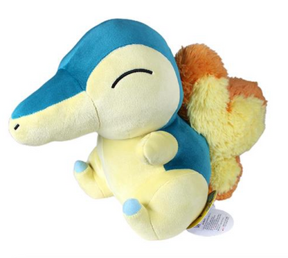 Pokemon Cyndaquil 10" Stuffed Animal Plush Toy Ultra Ultra-Soft Doll Material, Perfect for Playing, Cuddling & Sleeping