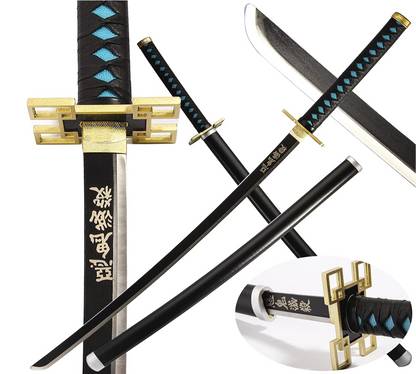 Demon Slayer - Katana Samurai Sword - Metal