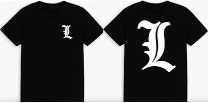 T-shirt - Death Note Logo - 100%Cotton Unisex Shirt