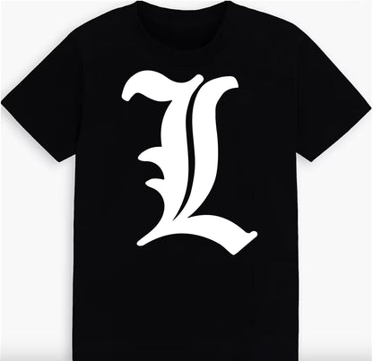 T-shirt - Death Note Logo - 100%Cotton Unisex Shirt