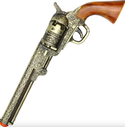 13" Decorative Western Classic Revolver Style Foam Prop Replica Gun