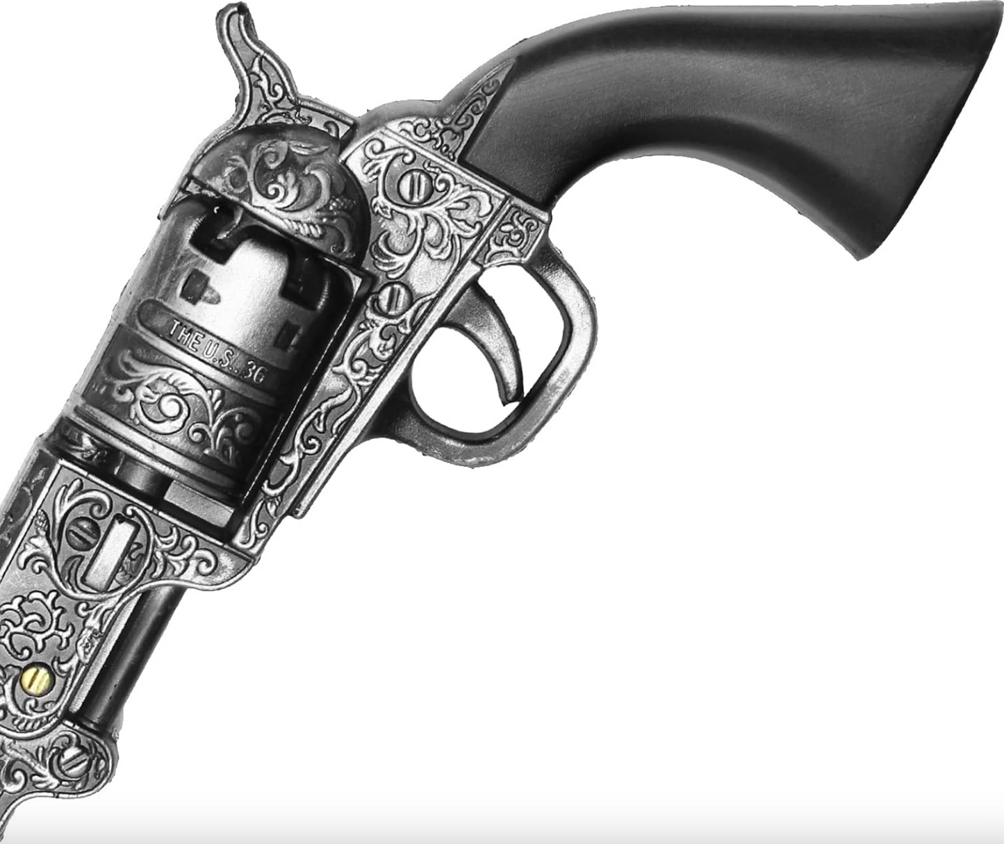 13" Decorative Western Classic Revolver Style Foam Prop Replica Gun