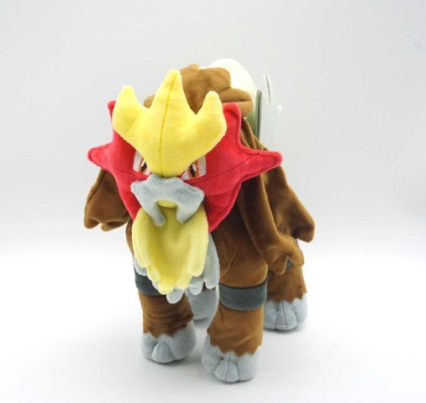 Pokemon Entei 10" Fluffy Plushies Toy Stuffed Animals Plush Doll Great Gift for Kids Fans
