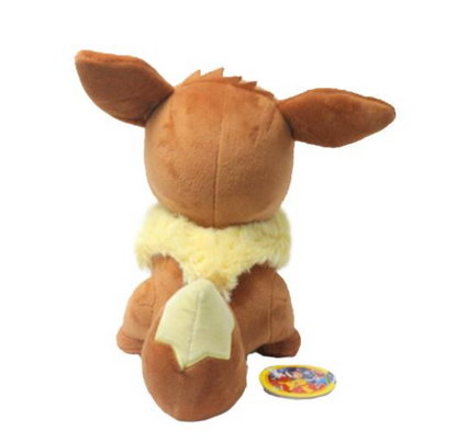Pokemon Eevee 10" Fluffy Plush Toy Stuffed Animals Plushies Doll Great Gift for Kids Fans