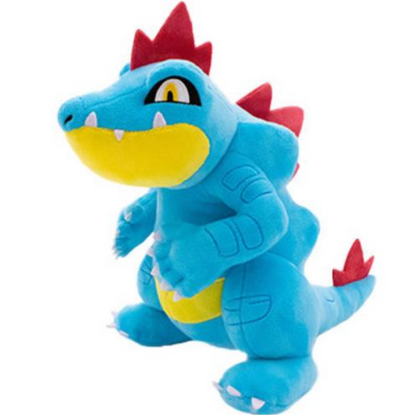 Pokemon Feraligator 12” Fluffy Plushies Toy Stuffed Animals Plush Doll Great Gift for Kids Fans