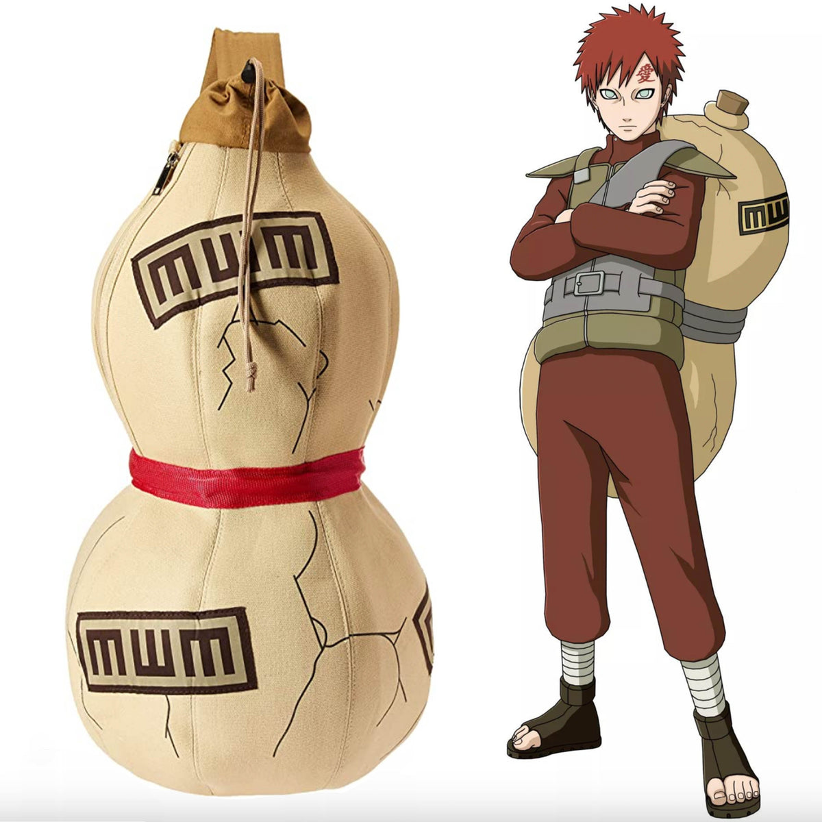 Offical Bag - Naruto Garra Sand Bag Backpack – Anime World