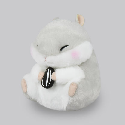 Amuse Hamster Jan-kun 6" Inch Brushy Adorable Plush Stuffed Hammy, Ultra-Soft Toy Kawaii for Kids Boys Girls