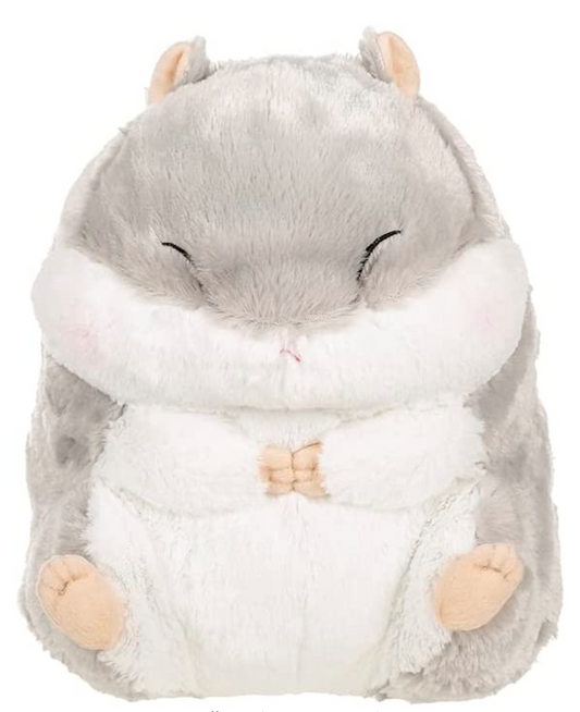 13" Amuse Hamster Gray Fluffy Plushie