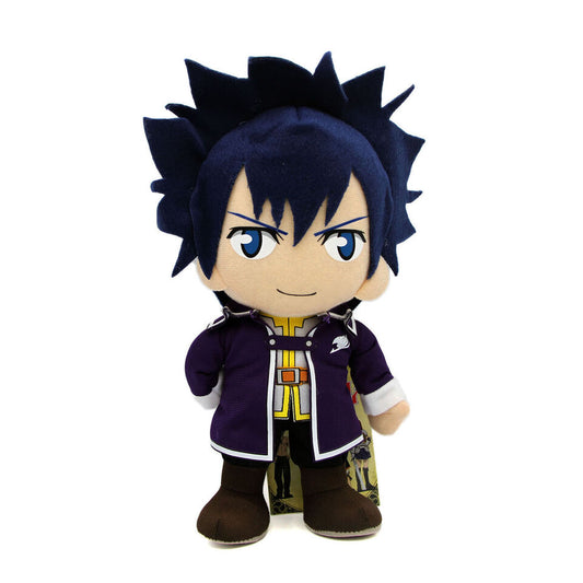 Plush - Fairy Tail - 9" Inch Gray Fullbuster S6 Clothes Collectible Soft Doll Comfort Plushie Hanger