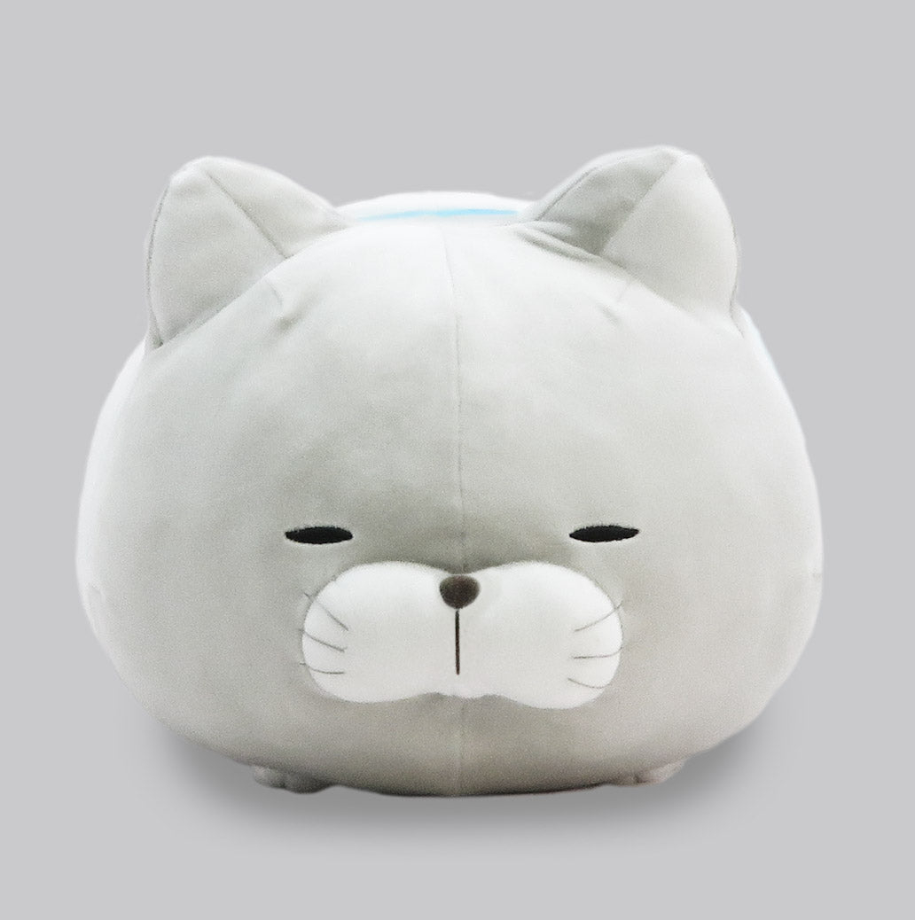 Amuse Cat Pillow 16" Inch Stuffed Animal Headrest Plush Ultra-Soft Kitty Support Hugging Pillow