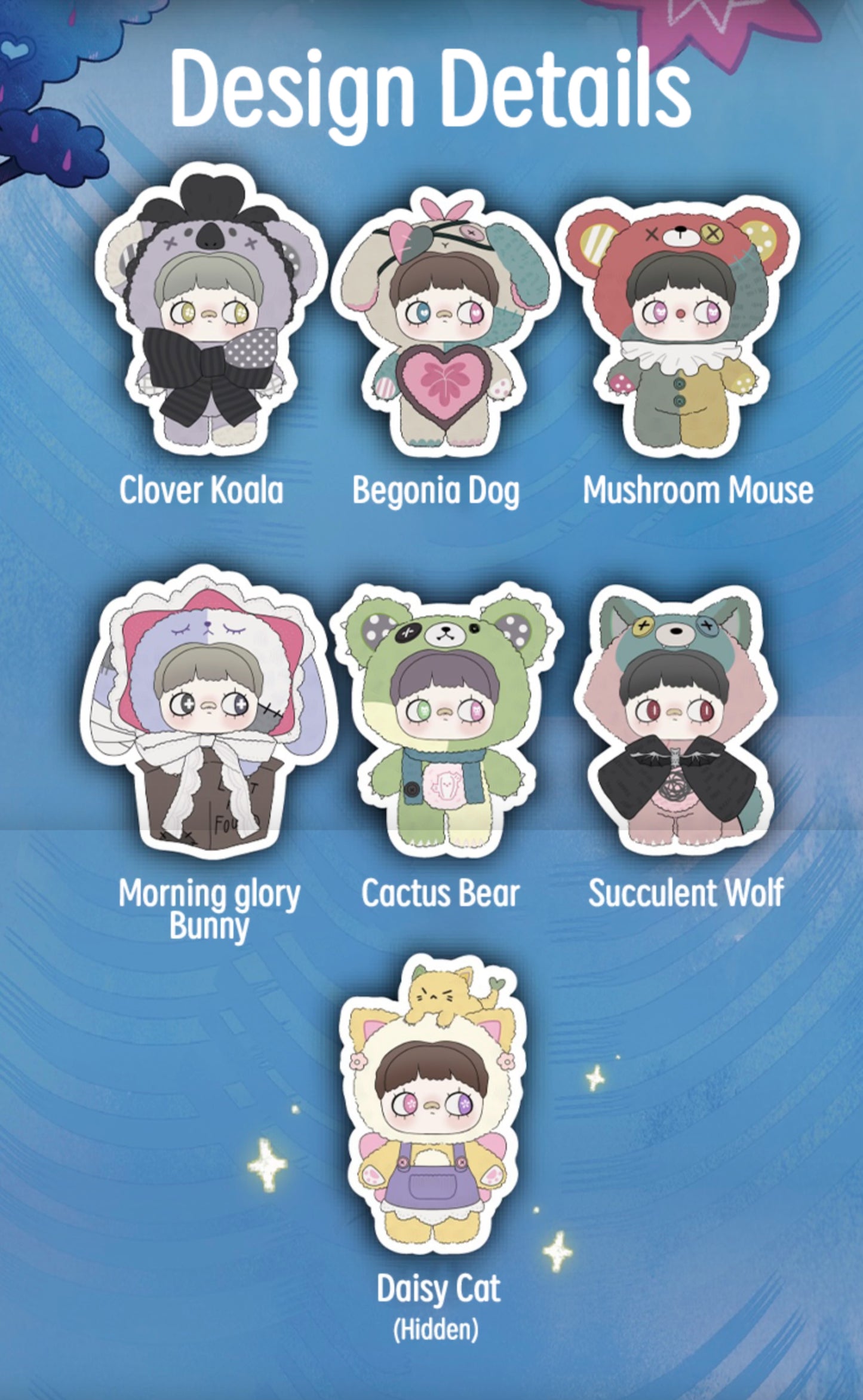 Top Toy MayMei Symbiote Neverland Series Vinyl Plush Blind Boxes