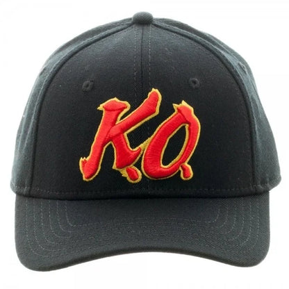 Street Fighter V K.O. Black Flex Cap Hat