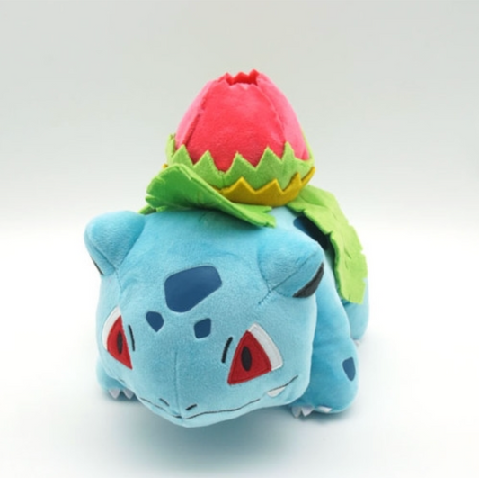 Pokemon Ivysaur 10" Kawaii Stuffed Critter Plush Toy All Star Collection Friendly Gifts for Kids Anime Plushies