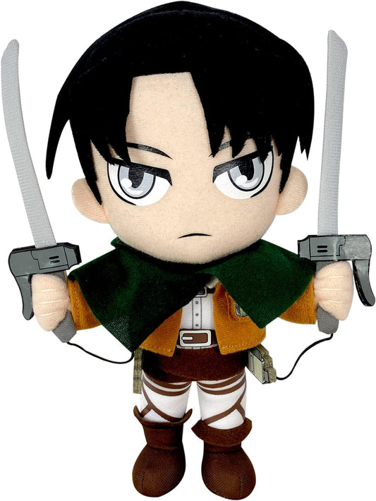 Plush - Attack On Titan - 9“ Inch Levi Ackerman Soft Plush Toy Anime Stuffed Toy