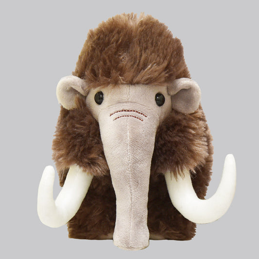 Amuse Mammoth Paopao 5“ Inch Primitive Age Dark Brown Mammoth Plush Stuffed Animal Toy