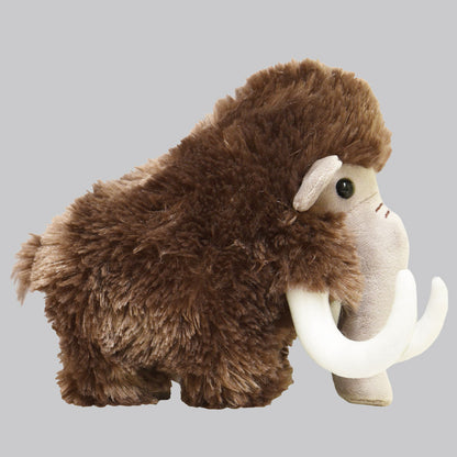 Amuse Mammoth Paopao 5“ Inch Primitive Age Dark Brown Mammoth Plush Stuffed Animal Toy