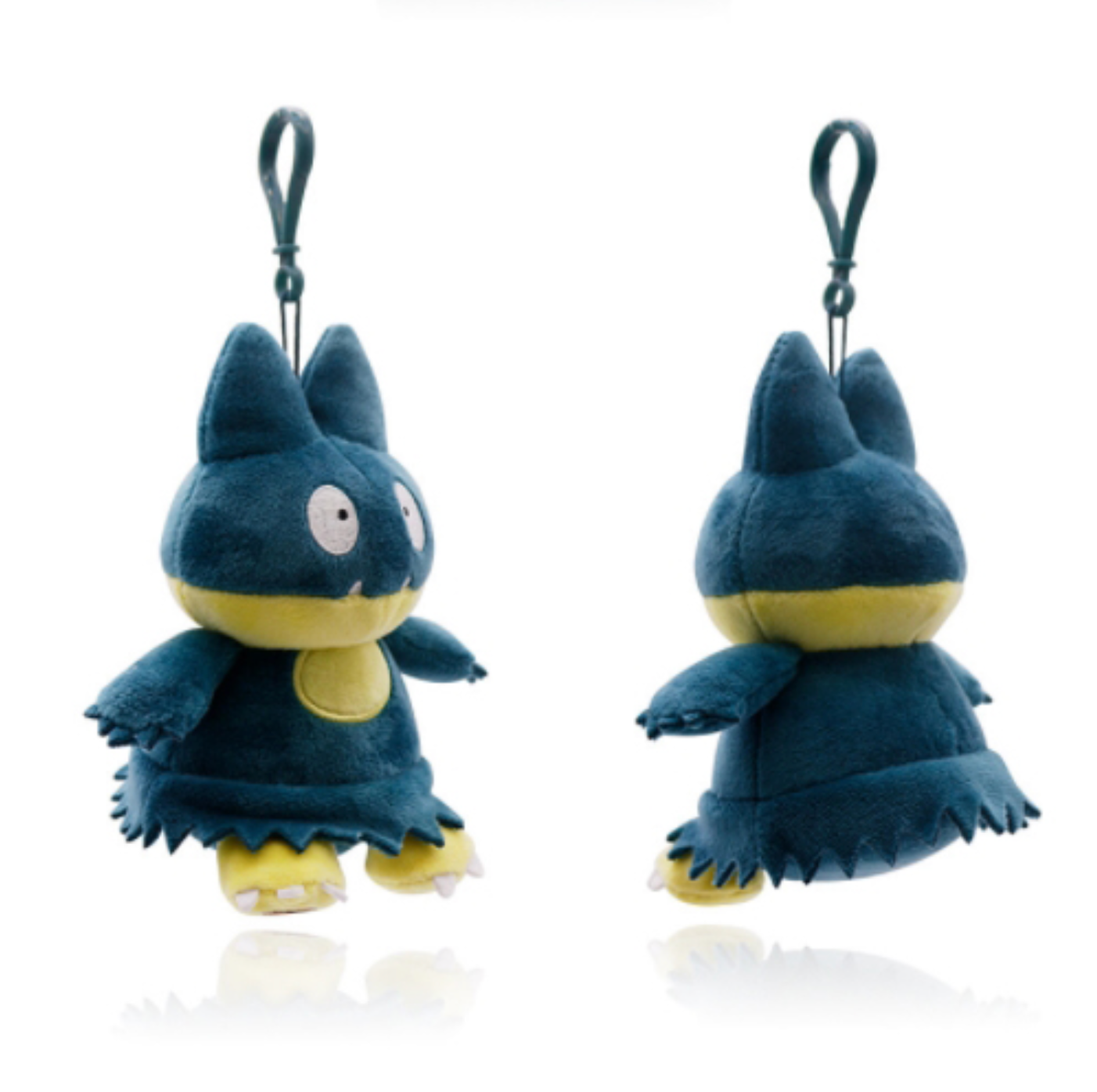 Pokemon Munchlax 6" Plushie Key Chain Stuffed Animal Keyring Clip-on Backpack Hanger