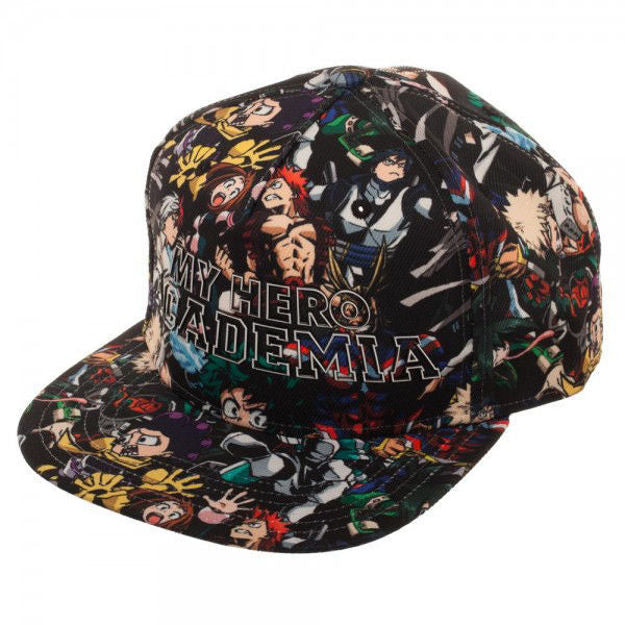 My Hero Academia Character Cosplay Hat AOP FLAT BILL SNAPBACK Cap