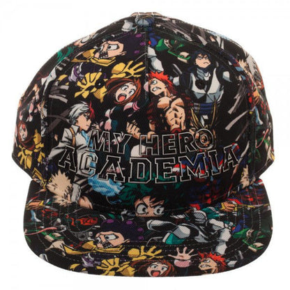 My Hero Academia Character Cosplay Hat AOP FLAT BILL SNAPBACK Cap