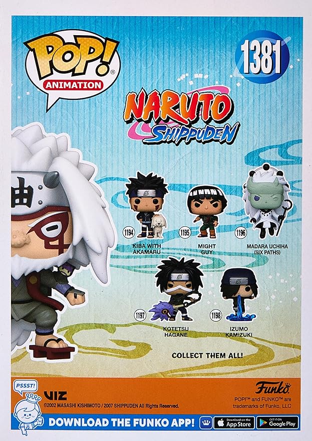Funko Pop - Naruto Shippuden Jiraiya (Sage Mode) Figure (AAA Anime Exclusive)