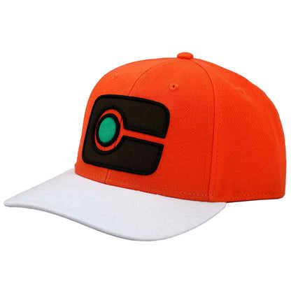 Pokemon Ash Ketchum Journeys Embroidered Pre-Curved Snapback Baseball Cap Hat