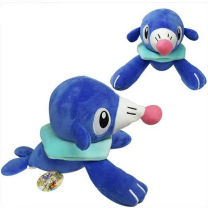 Pokemon Popplio 10" Soft Huggable Plush Stuffed Animal Fluffy Gift Cute Doll Toys