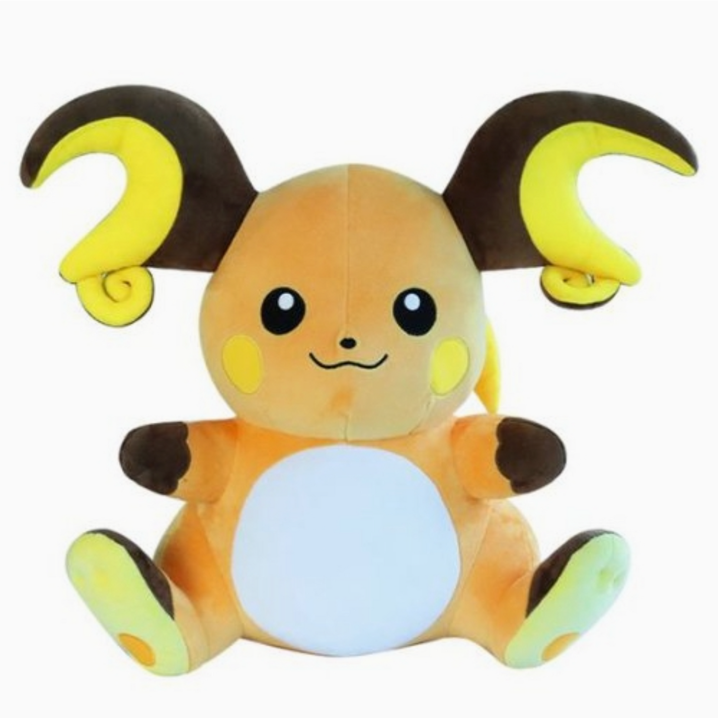 Pokemon Raichu 20" Large Huggable Plush Stuffed Animal Fluffy Gift Cute Doll Toys