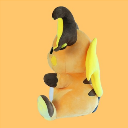 Pokemon Raichu 20" Large Huggable Plush Stuffed Animal Fluffy Gift Cute Doll Toys