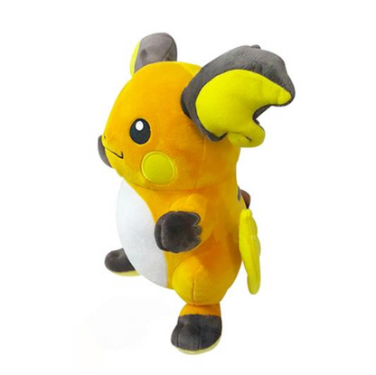 Pokemon Raichu 10" Soft Huggable Plush Stuffed Animal Fluffy Gift Cute Doll Toys