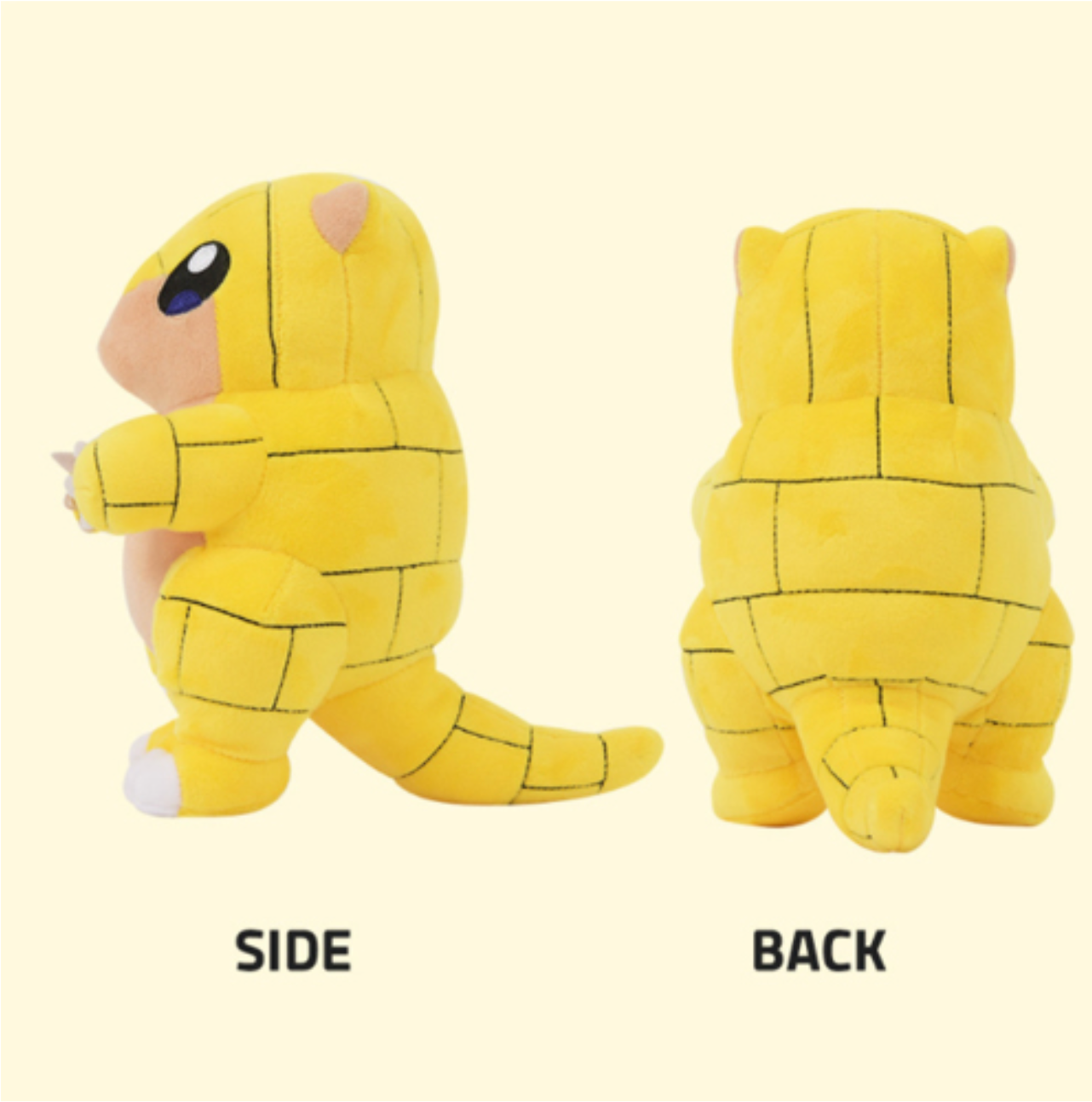 Pokemon Sandshrew 10" Adorable Plush Toy Ultra-Soft Cuddly Doll Stuffed Animal Plushies Birthday Christmas Gifts