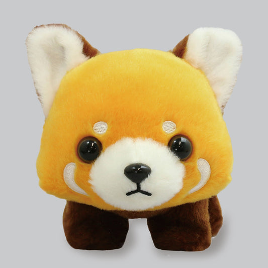 Amuse Red Panda-chan Four-legged Soft Plush Stress Relief Stuffed Animal Hugging Doll Plushie Toy