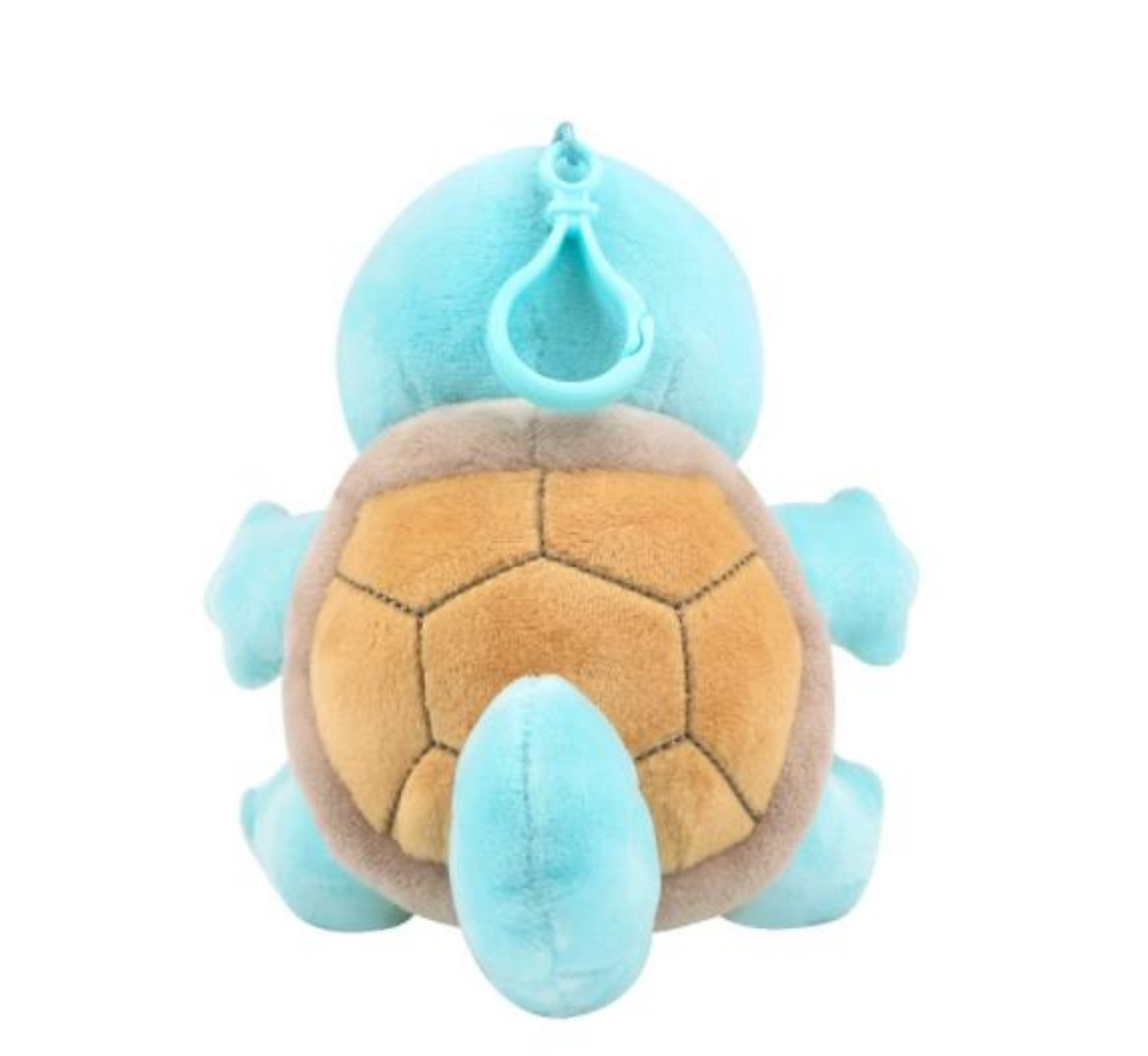 Pokemon Squirtle 6" Plushie Keychain Toy Stuffed Animal Plush Keyring Clip-on Backpack Hanger