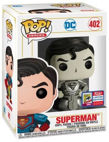 Funko POP! - Heroes DC Superman 402 [Black & White Imperial Palace] Exclusive