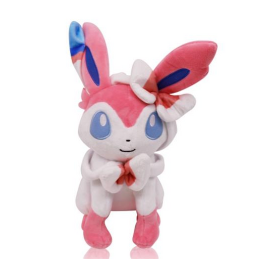 Pokemon Sylveon 11" Adorable Plush Toy Ultra-Soft Cuddly Doll Stuffed Animal Plushies Birthday Christmas Gifts
