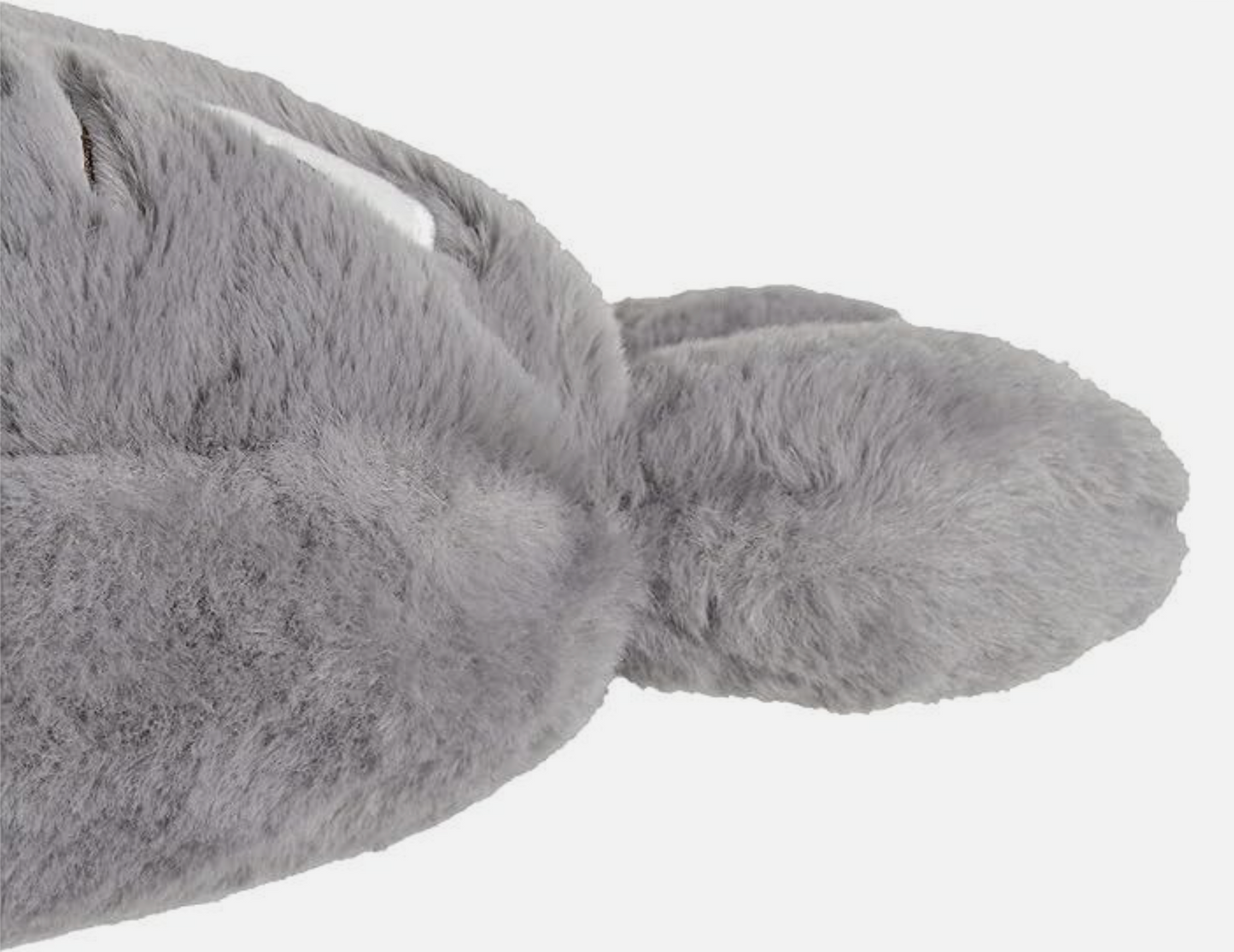 18" Gray Totoro Studio Ghibli Fluffy Plush Cushion Throw Pillow