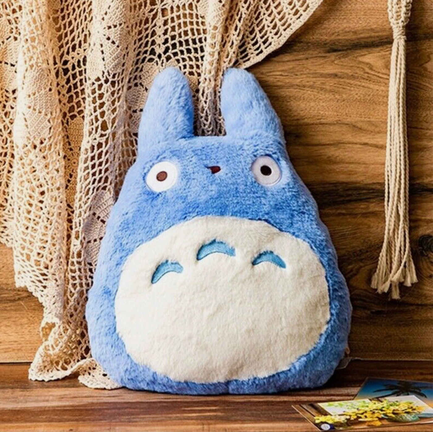 18" Totoro Studio Ghibli Fluffy Plush Cushion Throw Pillow