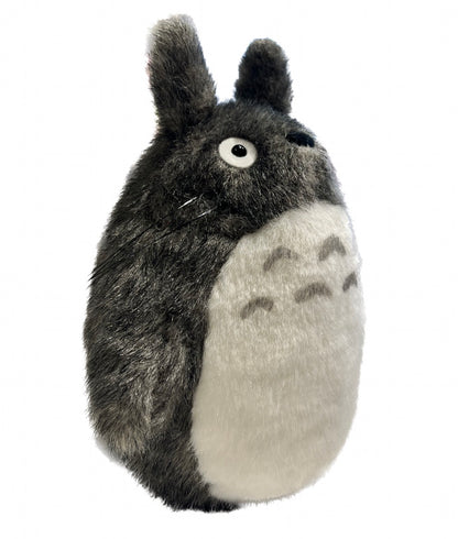 8.5" Gray Totoro Fluffy Plush Cute Stuffed Toy