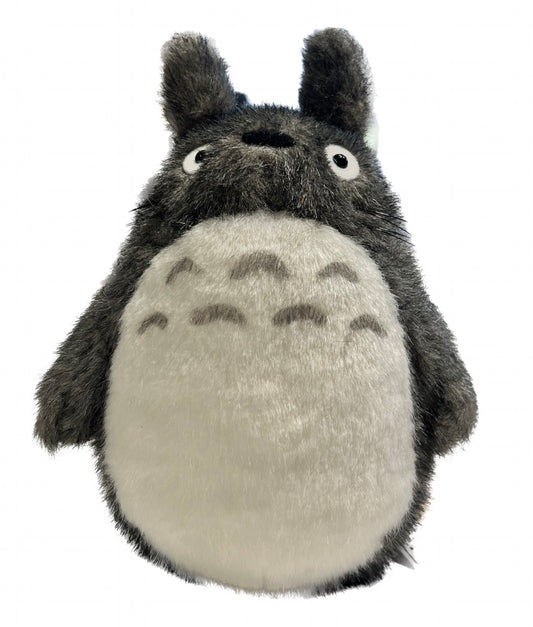 8.5" Gray Totoro Fluffy Plush Cute Stuffed Toy