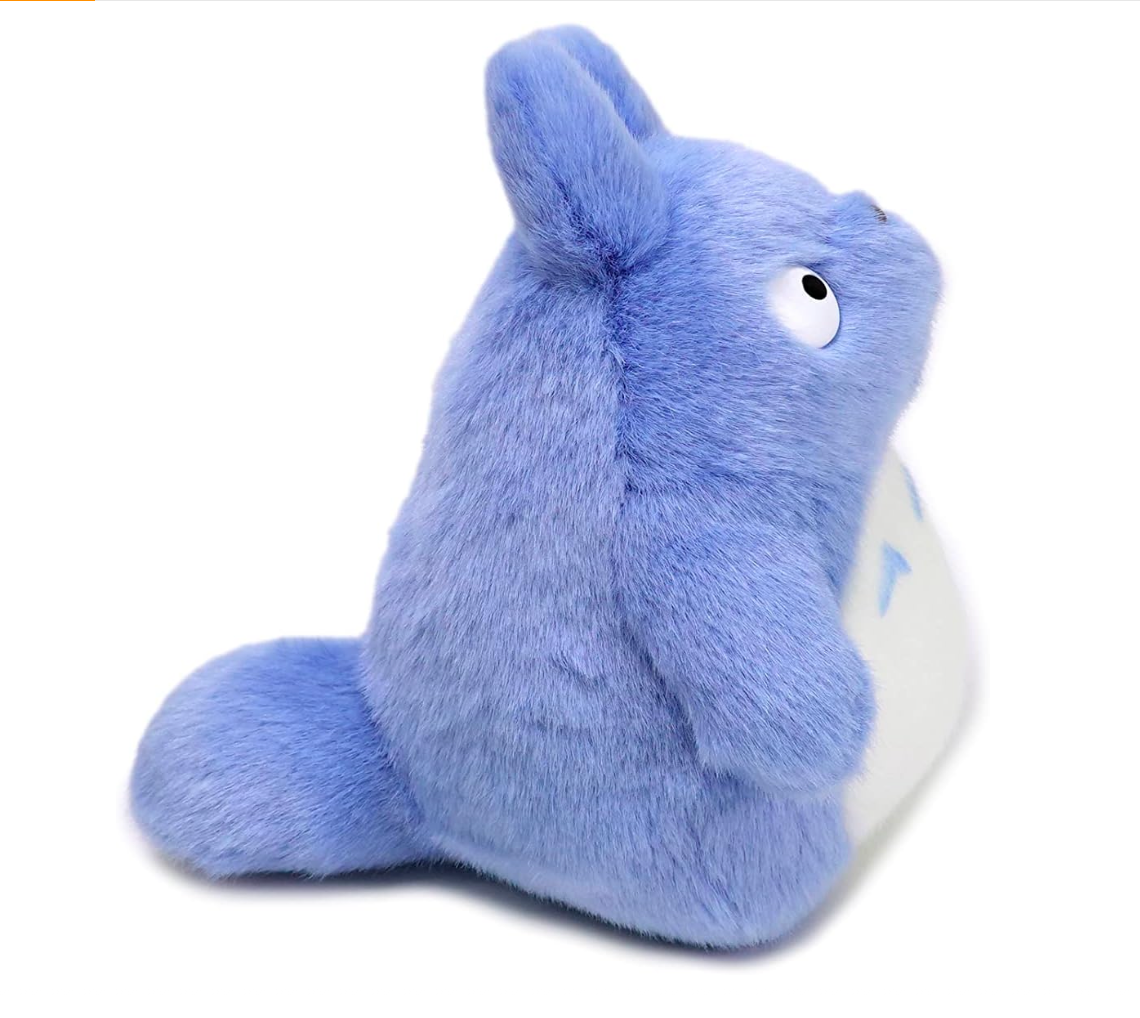 Blue totoro plush outlet