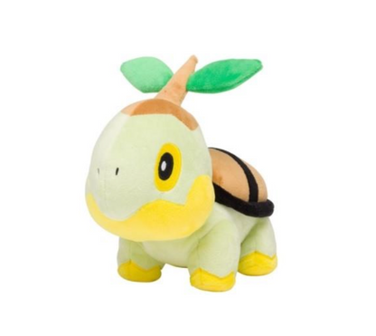 Pokemon Turtwig 10" Adorable Plush Toy Ultra-Soft Cuddly Doll Stuffed Animal Plushies Birthday Christmas Gifts