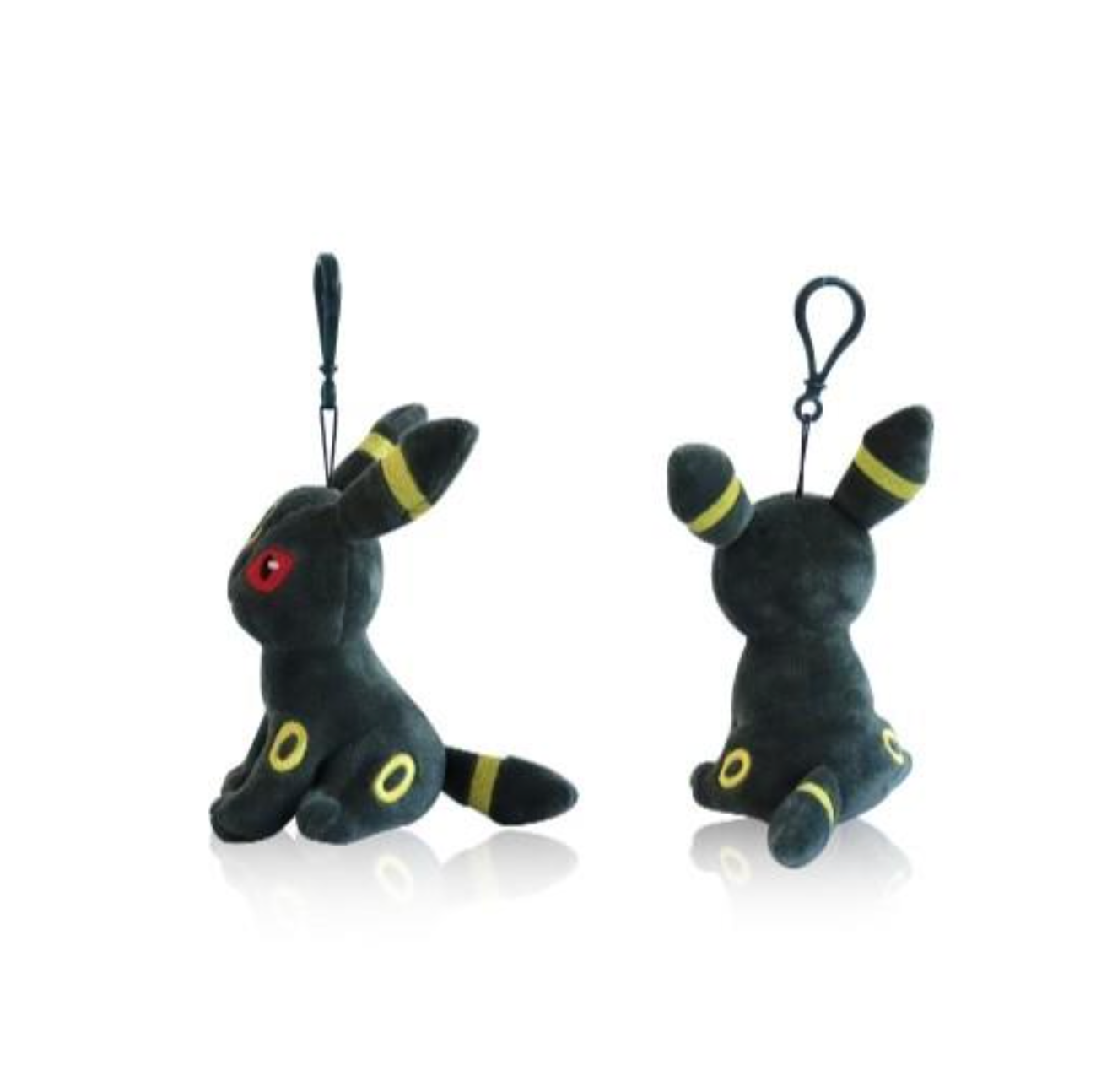 Pokemon Umbreon 6" Plushie Key Chain Stuffed Animal Keyring Clip-on Backpack Hanger
