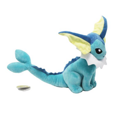 Pokemon Vaporeon 10" Stuffed Animal Plush Cute Hugging Doll Soft Toy Gifts for Kids