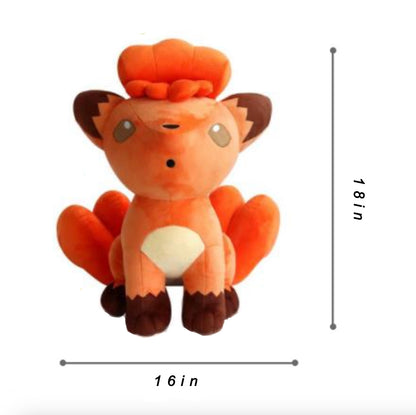 Pokemon Vulpix 18" Stuffed Animal Plush Cute Hugging Doll Soft Toy Gifts for Kids