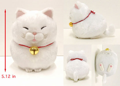 Amuse Cute Cat Mochio 5“ Inch Anime Figure Plush Stuffed Animal Toy Soft Doll