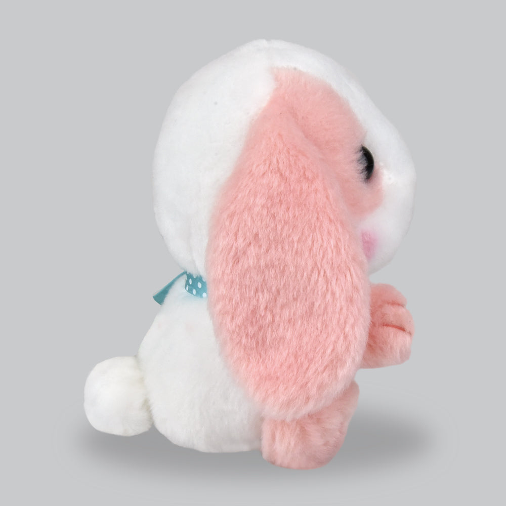 Amuse Bunny 5“ Loppy Hugging Pillow Cute Rabbit Plushie Fluffy Doll Birthday Gift for Adults Kid