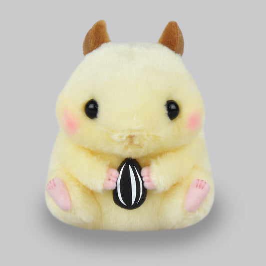 6" Amuse Hamster Yellow Plush Stuffed