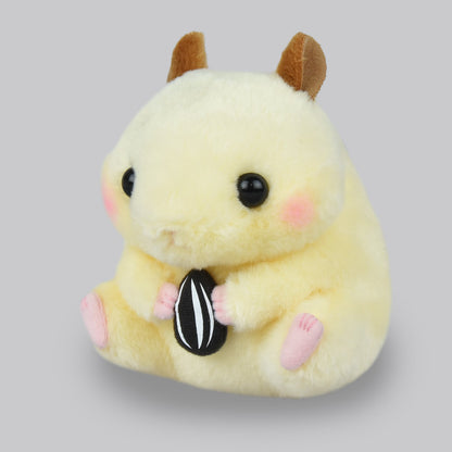Amuse Hamster 6" Inch Brushy Adorable Plush Stuffed Hammy, Ultra-Soft Toy Kawaii for Kids Boys Girls