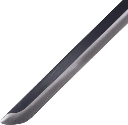 Naruto Sasuke Anime Cosplay Metal Sword 40" Not Sharp Katana Replica Weapons - Black