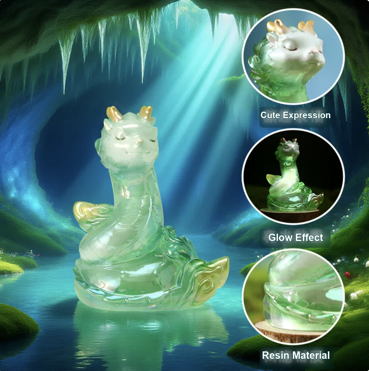 Fantasy Journey Light Up/Roly-Poly/Spin Figure Blind Box